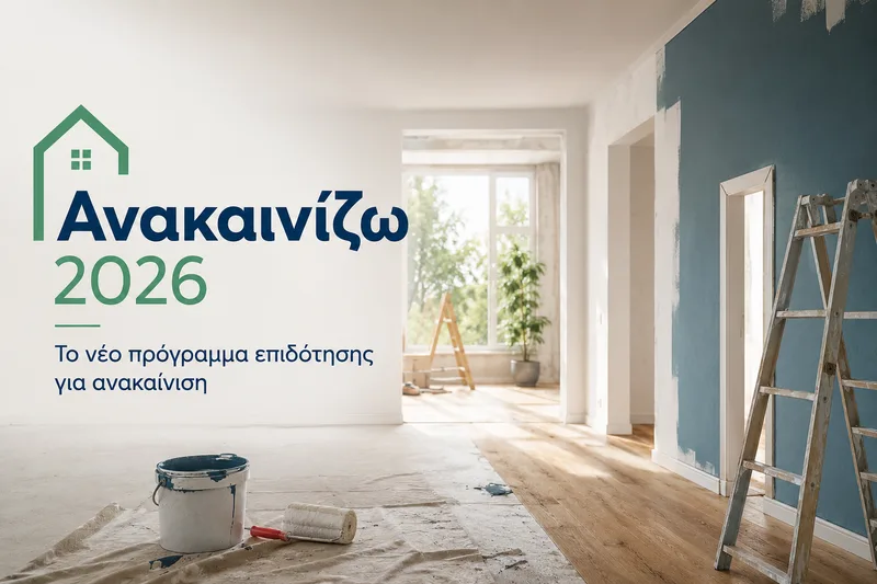 Ανακαινίζω 2026 πλατφόρμα: δικαιολογητικά και checklist πριν ανοίξει